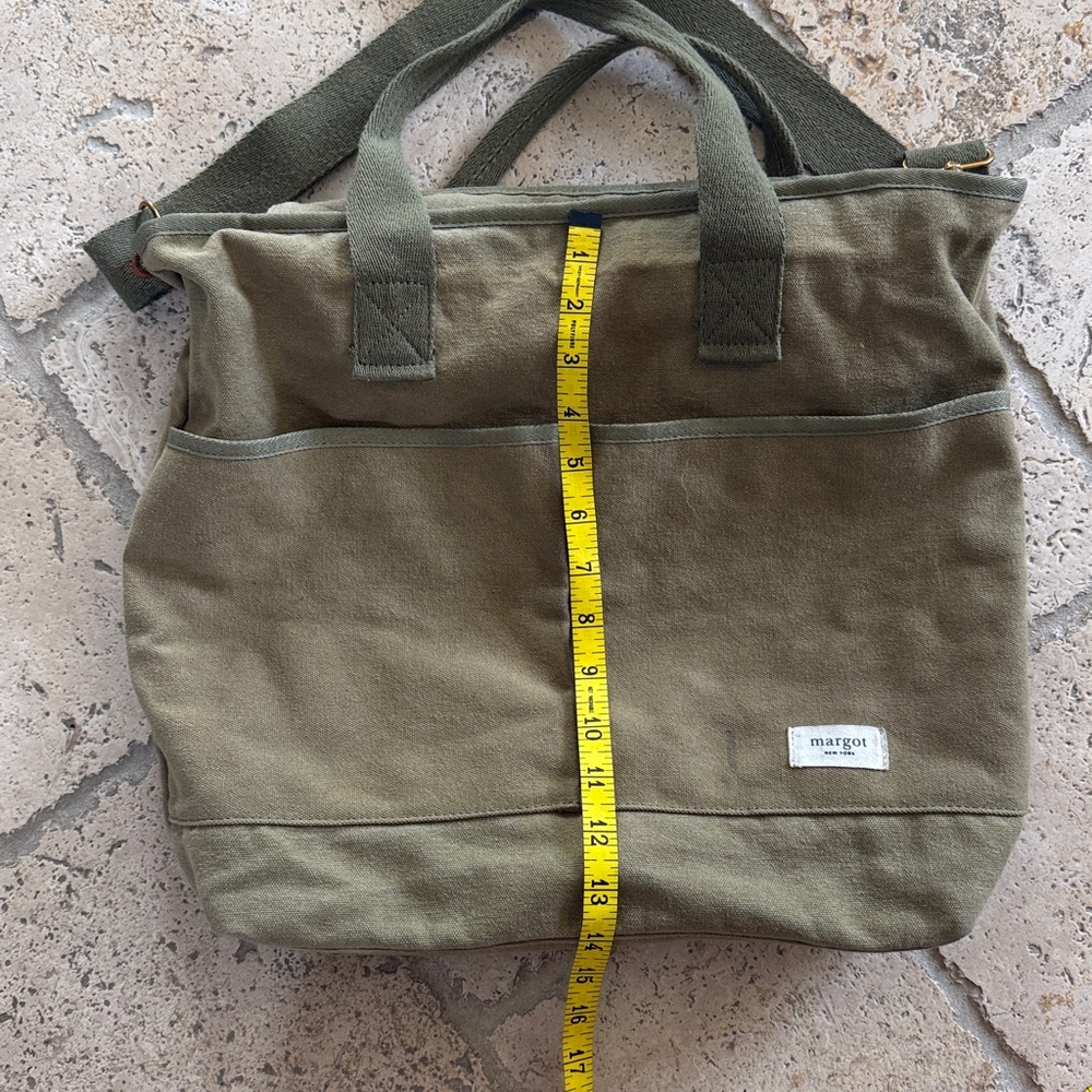 Margo Bianca satchel canvas messenger bag. - Picture 6 of 9